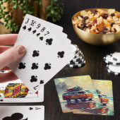  Van Hippie Vakantie Pokerkaarten (Insitu)