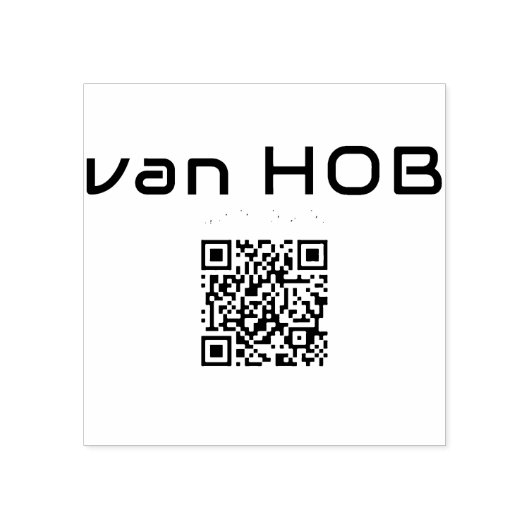 van HOB. Let it sink in Stempel (Afrduk)