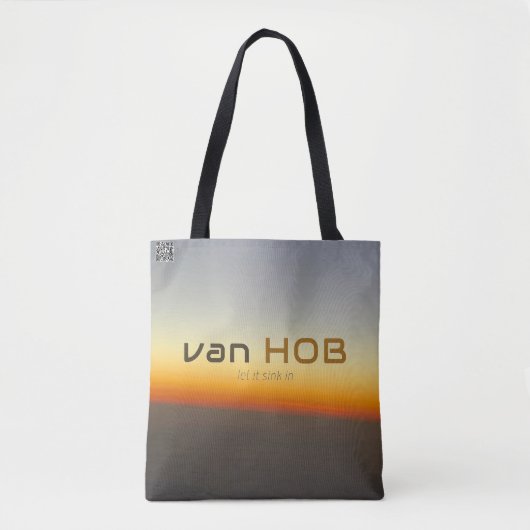 van HOB , Tasche , Fan, let it sink in Tote Bag (Voorkant)