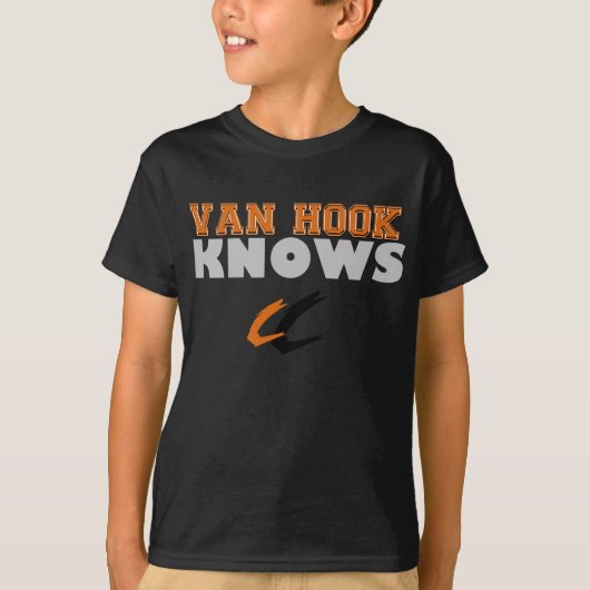 Van Hook KNOWS football shirt jongeren (Voorkant)