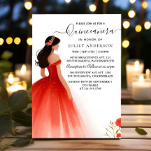 Van Hot Roze Kroon Tiara Zwart Kant Rode Quinceane