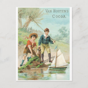 Van Houtens Cocoa Briefkaart