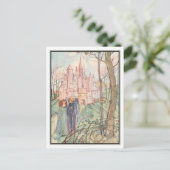 Van huis naar huis door Florence Harrison Briefkaart (Staand voorkant)