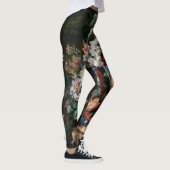 Van Huysum's Bouquet of Flowers art leggings (Rechts)