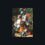 Van Huysum's Bouquet of Flowers canvas print<br><div class="desc">"Bouquet of Flowers" door Jan van Huysum, 1724. Bekijk mijn winkel (Overige > Kunst) voor meer objecten met fijne prints, gemaakt van digitale afbeeldingen voor het publieke domein.</div>