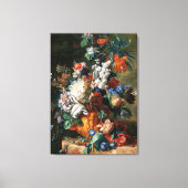 Van Huysum's Bouquet of Flowers canvas print (Voorkant)