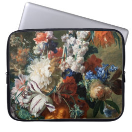 Van Huysum's Bouquet of Flowers laptophoes Laptop Sleeve