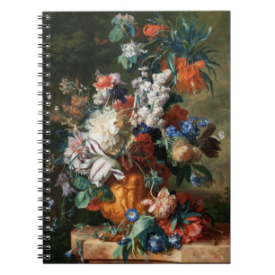 Van Huysum's Bouquet of Flowers notitieboek