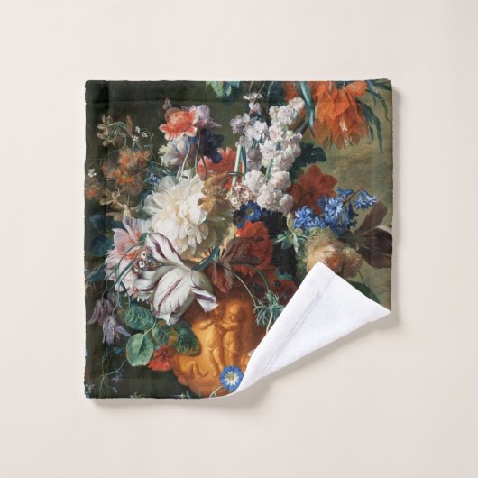 Van Huysum's Bouquet of Flowers wasdoek Washandje (Wasdoekje)