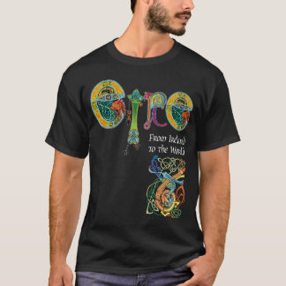 Van Ierland naar het Wereld T Shirt