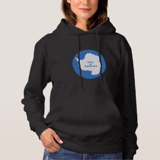 Van India naar Antarctica Hoodie