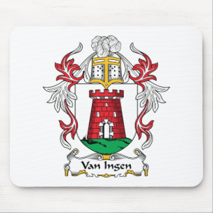 Van Ingen Family Crest Muismat