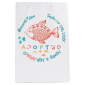 van ish'ally a Family Fish Thgifed Adoption Medium Cadeauzakje (Voorkant)