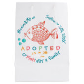 van ish'ally a Family Fish Thgifed Adoption Medium Cadeauzakje (Achterkant)