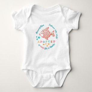 van ish'ally a Family Fish Thgifts Romper