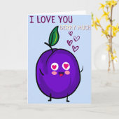 Van je Berry veel grappige Valentijn kaart (Gele Bloem)