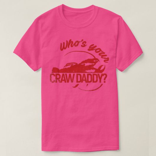 Van je Craw papa T-shirt (Design voorkant)