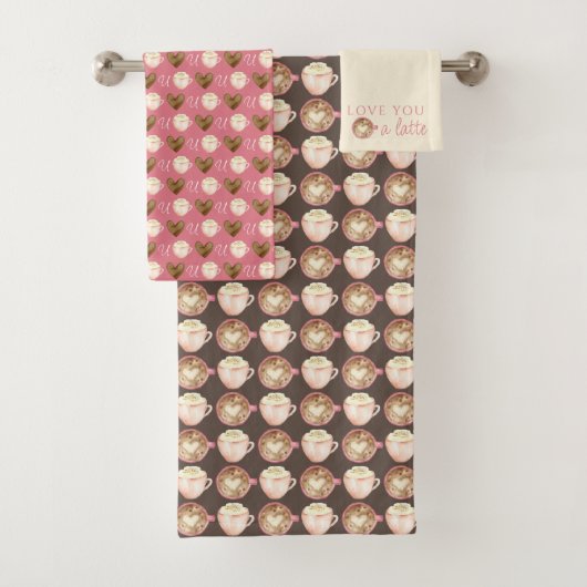 Van je een Latte handdoekset Bad Handdoek (Insitu)