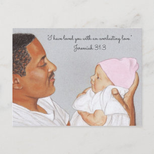Van je~Eversustainable Love~Dad & Baby Briefkaart