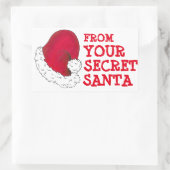 Van je geheime kerstkerstkerstkerstkerstkerstkerst rechthoekige sticker (Tas)
