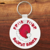 Van je geheime kerstkerstkerstPet Sleutelhanger (Voorkant)