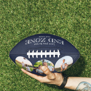 Van je houden aan de eindzone en van achteren 3 Fo American Football