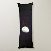 Van je houden bij de maan lichaamskussen (Achterkant (Verticaal))