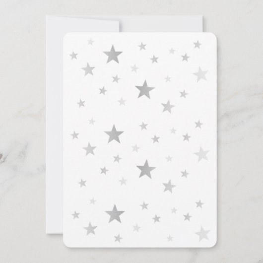 Van je houden bij de Moon & Back Baby shower Uitno Kaart (Achterkant)