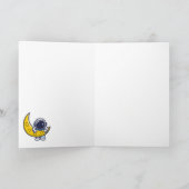 Van je houden naar de maan en de rug Kaart (Binnen)