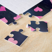 Van je houden naar stuifmeel Harten 36 Fotoharten Legpuzzel (Zijkant)