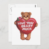 Van je houden veel producten briefkaart (Voorkant / Achterkant)