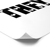 Van je nieren houden ze levensecht (nefron) poster (Hoek)