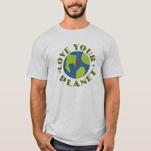 Van je planeet Aarde T-shirt (Voorkant)