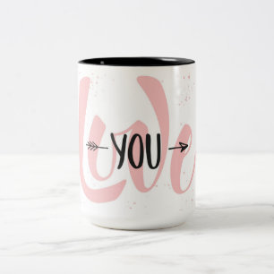 Van je tweetone koffie-Mok Tweekleurige Koffiemok