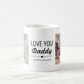 Van je vader van de verjaardag Aangepaste Foto Koffiemok (Center)