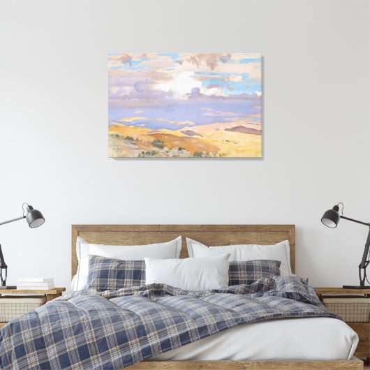 Van Jerusalem Canvas Afdruk (Insitu (Slaapkamer))