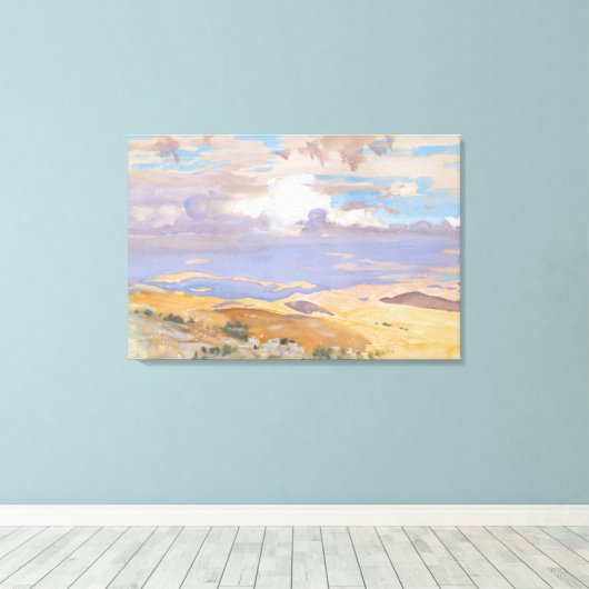 Van Jerusalem Canvas Afdruk (Insitu (Houten vloer))