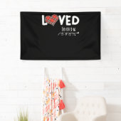 Van John 3:16 Red Pset Heart Christelijk Spandoek (Insitu)