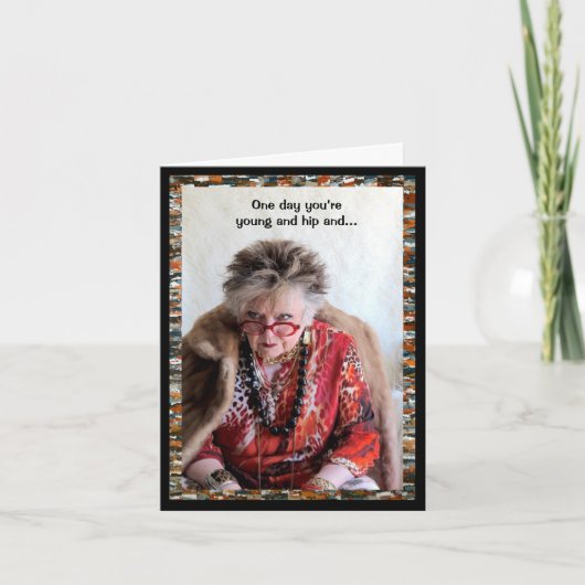 Van jonge en heup tot uitrekende broeken kaart (Voorkant)