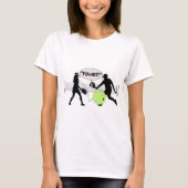 "Van jou!" Pickleball Doubles T-shirt (Voorkant)