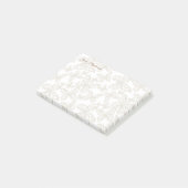 VAN JOUW NAAM | grillig vlinderpatroon Post-it® Notes (Schuin)