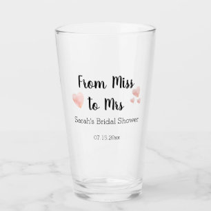 Van juffrouw tot mevrouw Bruidsdouche Tumbler