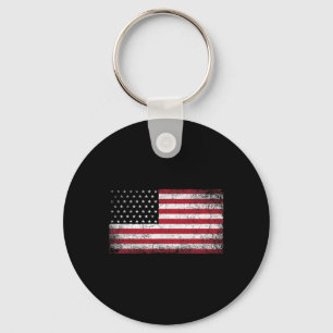 Van juli kerstcadeau Amerikaanse vlag graaf Sleutelhanger