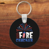 van juli kleine voetzoeker peuter outfit patrioti sleutelhanger (Voorkant)