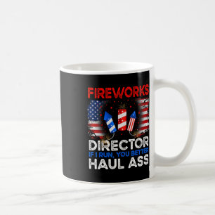 van juli Mannen Fireworks Director als ik je run F Koffiemok