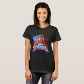 van juli merica grappig met naam joe lover f t-shirt (Voorkant volledig)