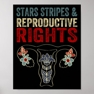 Van juli sterren strepen en reproductieve rechten  poster