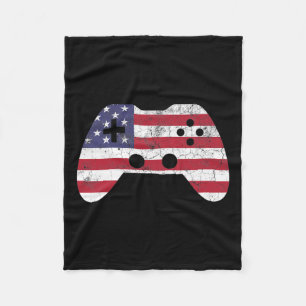 Van Juli T Shirt Videogame Gamer Kinder Jongens Ma Fleece Deken