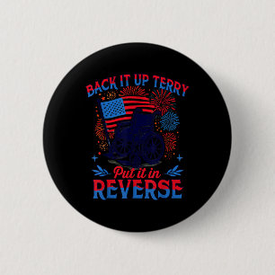 Van juli veteraan back-up Terry zet zijn rever Ronde Button 5,7 Cm