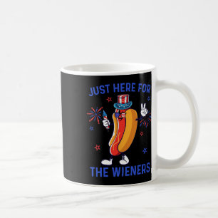 Van juli Wieners Amerikaanse vlag Patriottische Ma Koffiemok